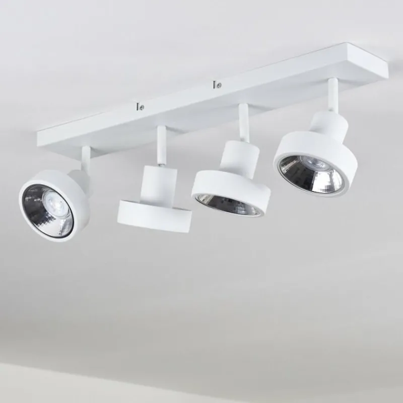 hofstein Plafonnier Chagres Blanc, 4 lumières* Spots Et Projecteurs