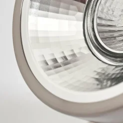 hofstein Plafonnier Chagres Nickel mat, 1 lumière