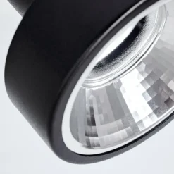 hofstein Plafonnier Chagres Noir, 1 lumière* Spots Et Projecteurs