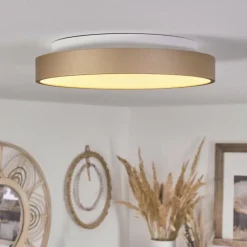 hofstein Plafonnier Charata LED Blanc, 1 lumière* Éclairage Led