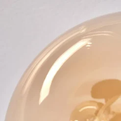 hofstein Plafonnier Chehalis Ambre, 5 lumières