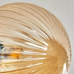 hofstein Plafonnier Chehalis Ambre, 6 lumières