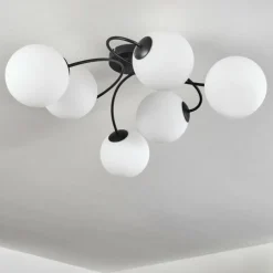 hofstein Plafonnier Chehalis Blanc, 6 lumières