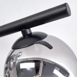 hofstein Plafonnier Chehalis Clair, Fumé, 5 lumières