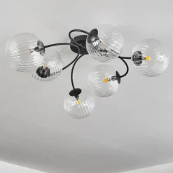 hofstein Plafonnier Chehalis Clair, 6 lumières