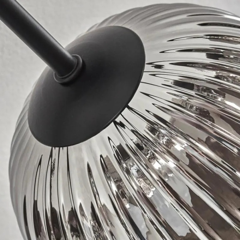 hofstein Plafonnier Chehalis Fumé, 6 lumières