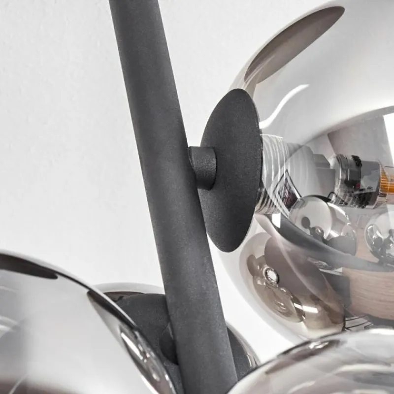 hofstein Plafonnier Chehalis Noir, 4 lumières