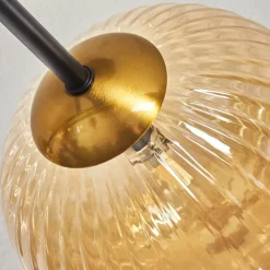 hofstein Plafonnier Chehalis Or, Noir, 6 lumières