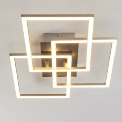 hofstein Plafonnier Cheka LED Aluminium, 3 lumières