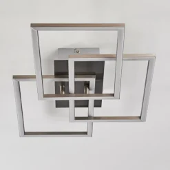hofstein Plafonnier Cheka LED Aluminium, 3 lumières