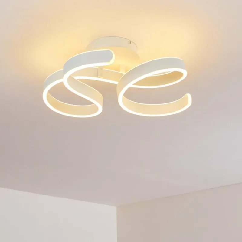 hofstein Plafonnier Chippewa LED Blanc, 1 lumière