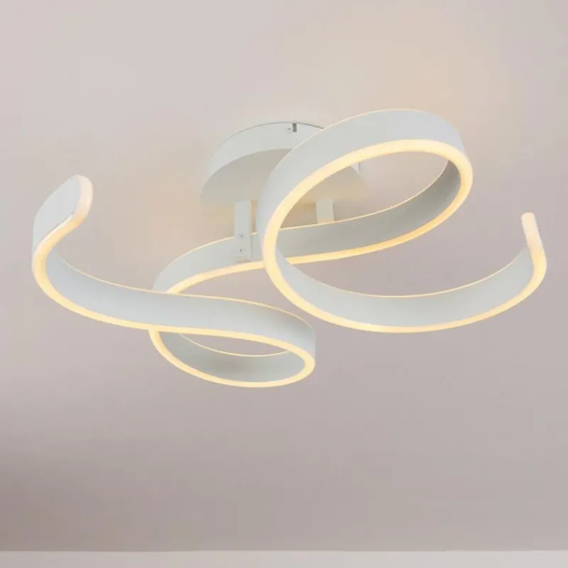 hofstein Plafonnier Chippewa LED Blanc, 1 lumière