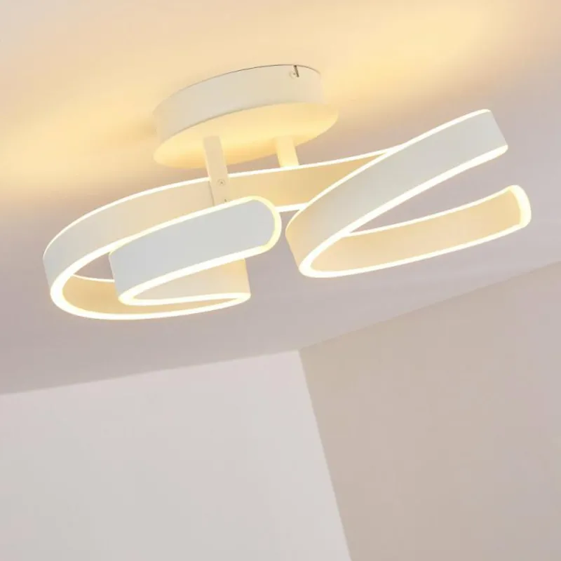 hofstein Plafonnier Chippewa LED Blanc, 1 lumière