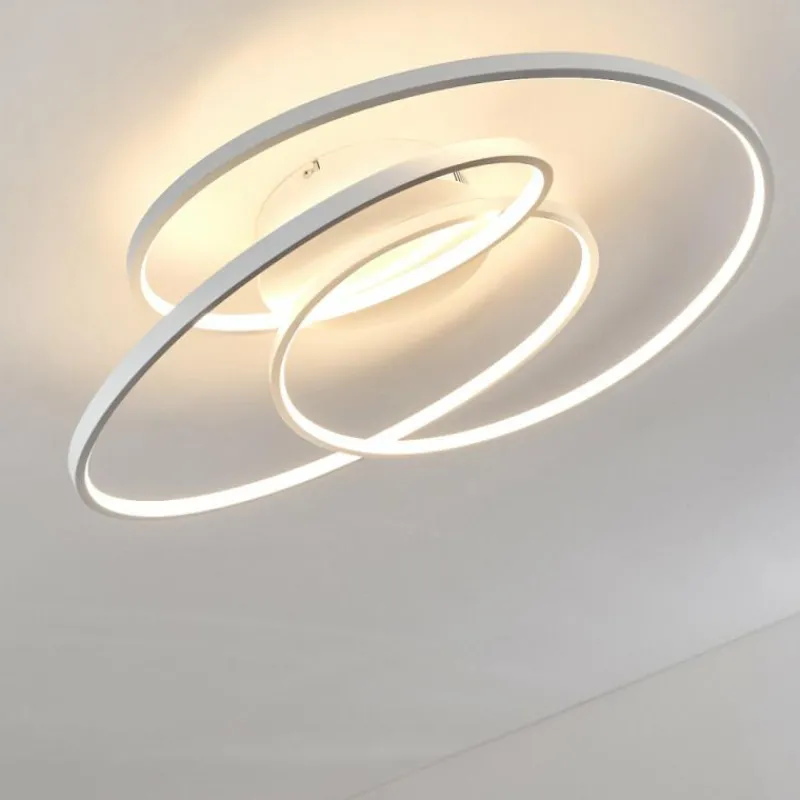 hofstein Plafonnier Chute LED Blanc, 45 lumières