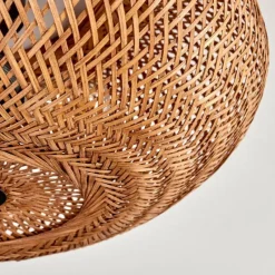 Luminaires Scandinaves-hofstein Plafonnier 50cm Bauro Noir, 3 lumières