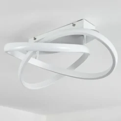 hofstein Plafonnier Cochato LED Blanc, 1 lumière* Éclairage Led