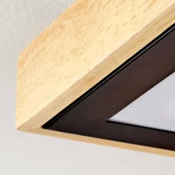 Luminaires Scandinaves-hofstein Plafonnier Corinto LED Écru, Noir, 1 lumière