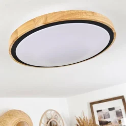 hofstein Plafonnier Corinto LED Écru, Noir, 1 lumière