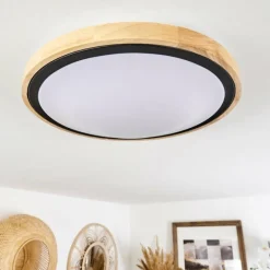 hofstein Plafonnier Corinto LED Écru, Noir, 1 lumière