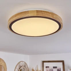 hofstein Plafonnier Corinto LED Écru, Noir, 1 lumière