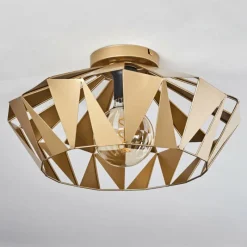 Lampes Dorées-hofstein Plafonnier Corralejo Or, 1 lumière