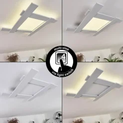 hofstein Plafonnier Cuchara LED Blanc, 1 lumière