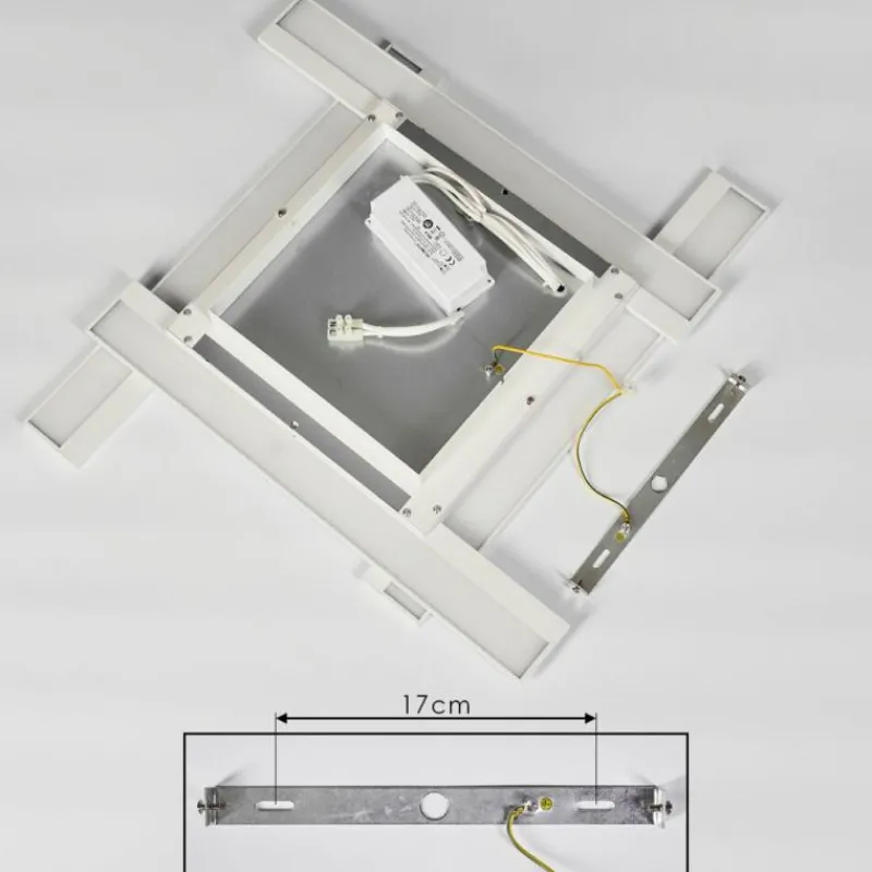 hofstein Plafonnier Cuchara LED Blanc, 1 lumière