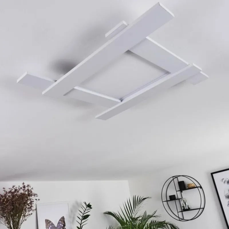 hofstein Plafonnier Cuchara LED Blanc, 1 lumière