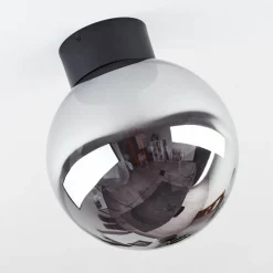 hofstein Plafonnier Cumuato Noir, 1 lumière