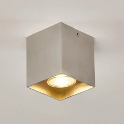 hofstein Plafonnier Curacao Argenté, 1 lumière