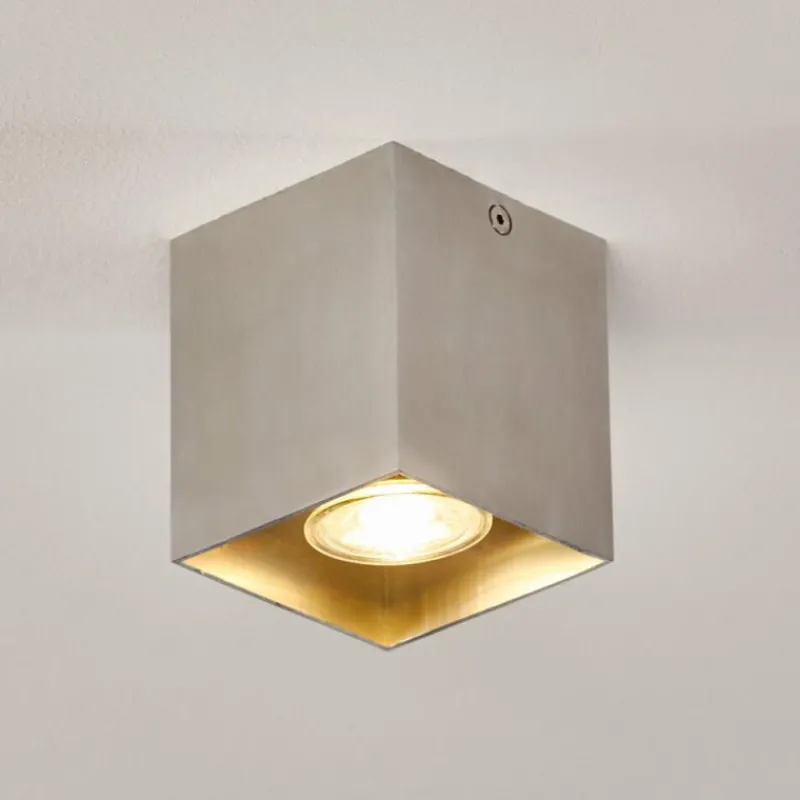 hofstein Plafonnier Curacao Argenté, 1 lumière