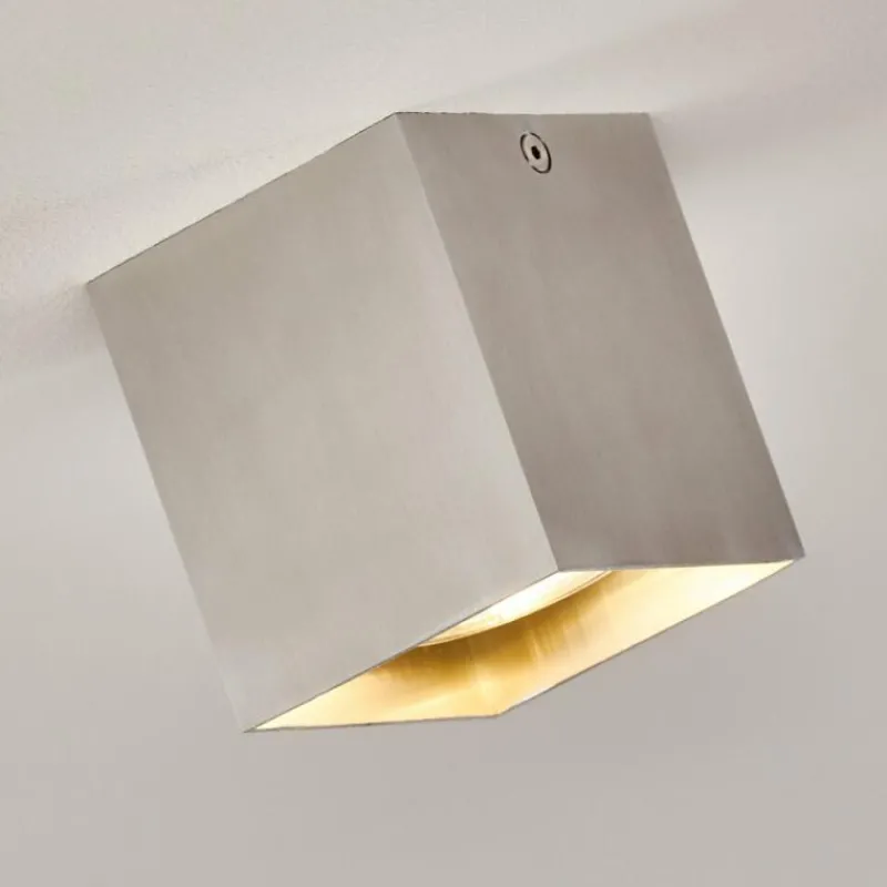 hofstein Plafonnier Curacao Argenté, 1 lumière