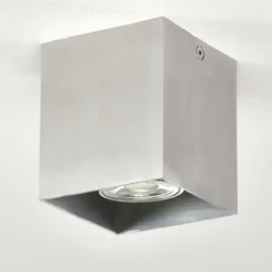 hofstein Plafonnier Curacao Argenté, 1 lumière