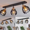 Lampes Industrielles-hofstein Plafonnier Dandin Noir, 3 lumières