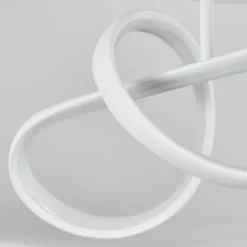 hofstein Plafonnier Dauntey LED Blanc, 1 lumière, Télécommandes