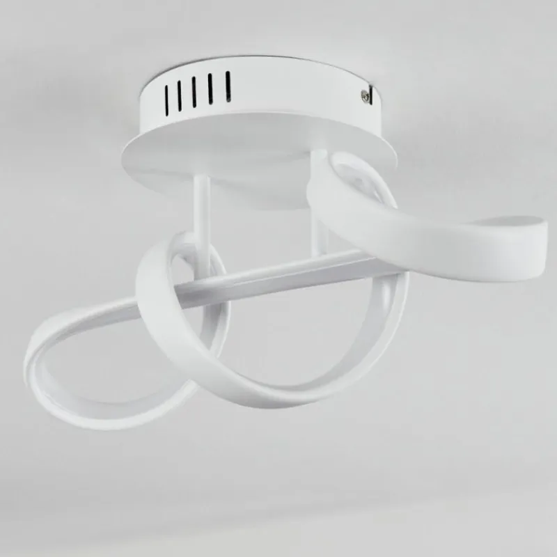 hofstein Plafonnier Dauntey LED Blanc, 1 lumière