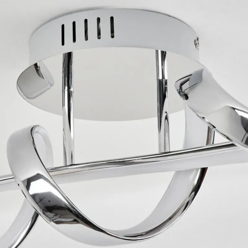 hofstein Plafonnier Dauntey LED Chrome, 1 lumière
