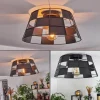 Lampes Vintages & Rétros-hofstein Plafonnier Daynard Noir, 1 lumière