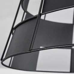 Lampes Vintages & Rétros-hofstein Plafonnier Daynard Noir, 1 lumière