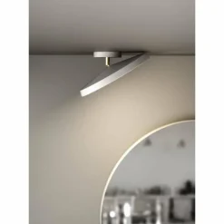 Luminaires Scandinaves-Design For The People by Nordlux Plafonnier Alba LED Blanc, 1 lumière