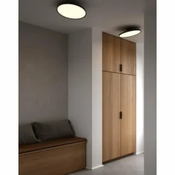 Luminaires Scandinaves-Design For The People by Nordlux Plafonnier KAITO LED Noir, 1 lumière