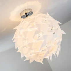 hofstein Plafonnier Dokkas Chrome, 1 lumière