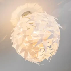 hofstein Plafonnier Dokkas Chrome, 1 lumière