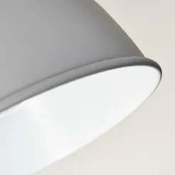 hofstein Plafonnier Dompierre Gris, Blanc, 3 lumières