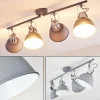 hofstein Plafonnier Dompierre Gris, Blanc, 4 lumières* Spots Et Projecteurs