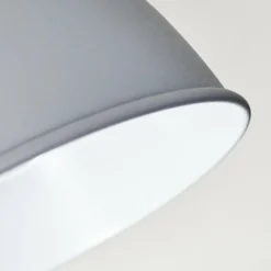 hofstein Plafonnier Dompierre Gris, Blanc, 4 lumières* Spots Et Projecteurs