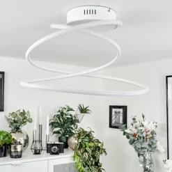 hofstein Plafonnier Donebas LED Blanc, 1 lumière