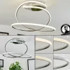 hofstein Plafonnier Donebas LED Chrome, 1 lumière