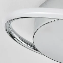 hofstein Plafonnier Donebas LED Chrome, 1 lumière