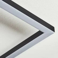 hofstein Plafonnier Doyon LED Noir, 1 lumière* Éclairage Led